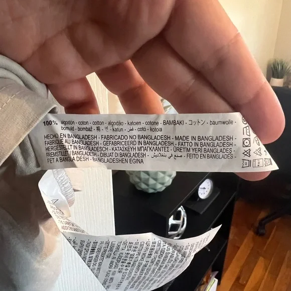 BRAND NEW | Men’s Zara Gray T-Shirt (Size Medium) - Picture 3 of 3